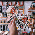 RAISED BY WOLVES Mononoke Strygemærke, stylinginspiration med broderede mærker fra La Barbuda