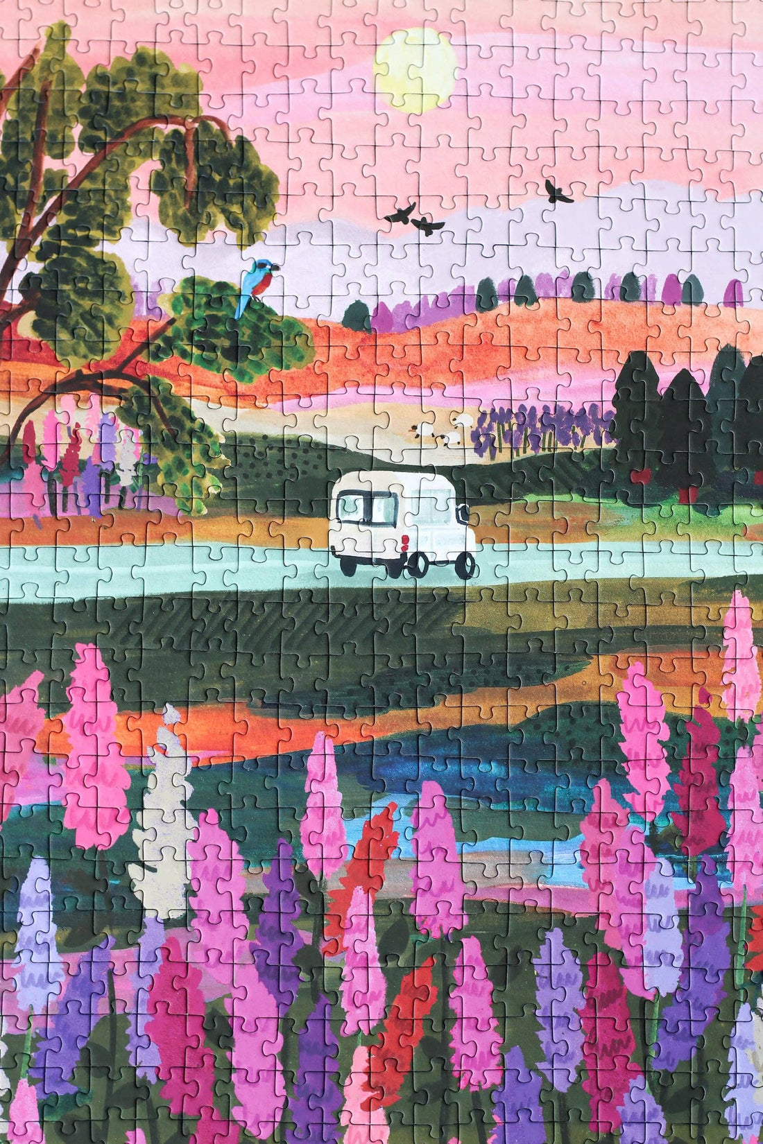 VAN LIFE Puslespil med 500 brikker – hele det samlede motiv