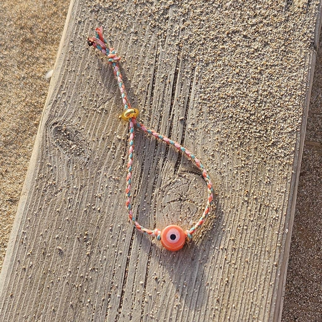 ORANGE ØJE Charm Armbånd