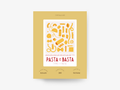 PASTA E BASTA TYPES OF PASTA Puslespil med 500 brikker – produktæskens forside