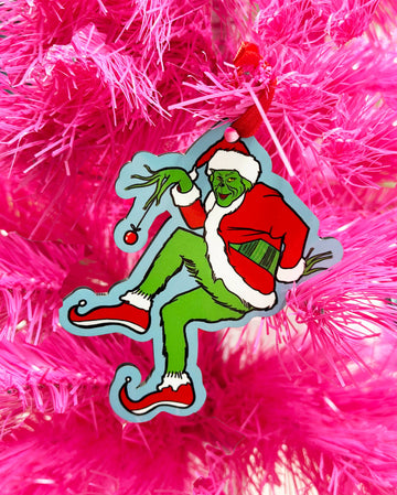 GRINCH Juleophæng, illustreret juleophæng