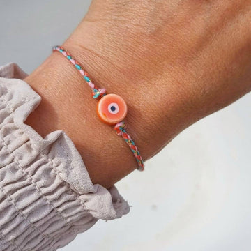 ORANGE ØJE Charm Armbånd