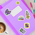 90s KID A5 Klistermærkeark stickers til notesbog