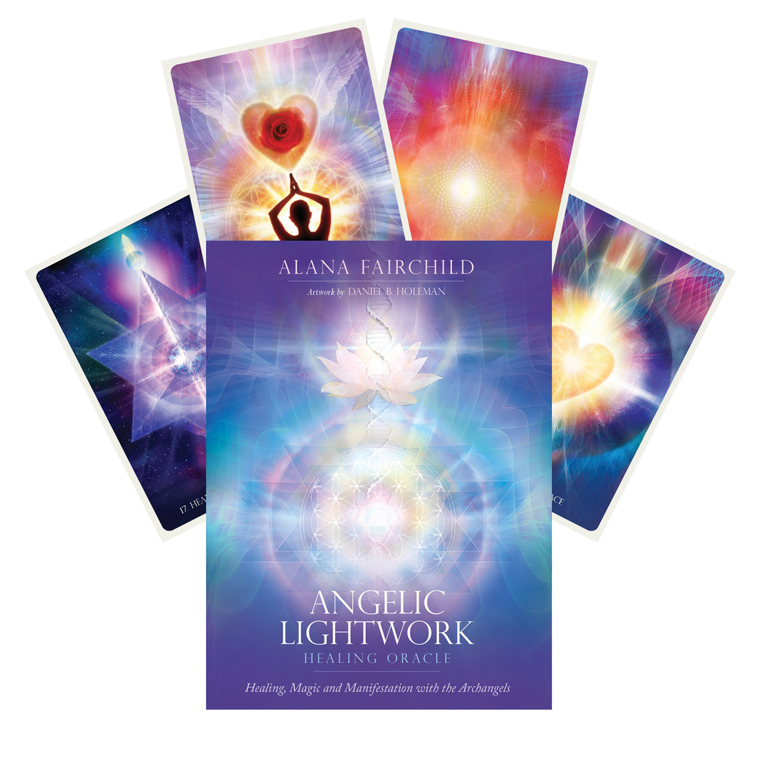 ANGELIC LIGHTWORK HEALING ORACLE Englekort