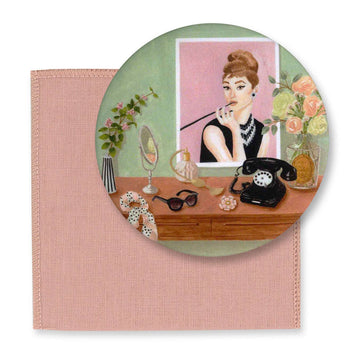 Audrey Hepburn lommespejl