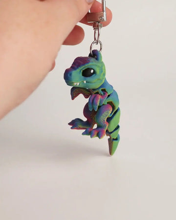 BABY T-REX Antistress Nøglering