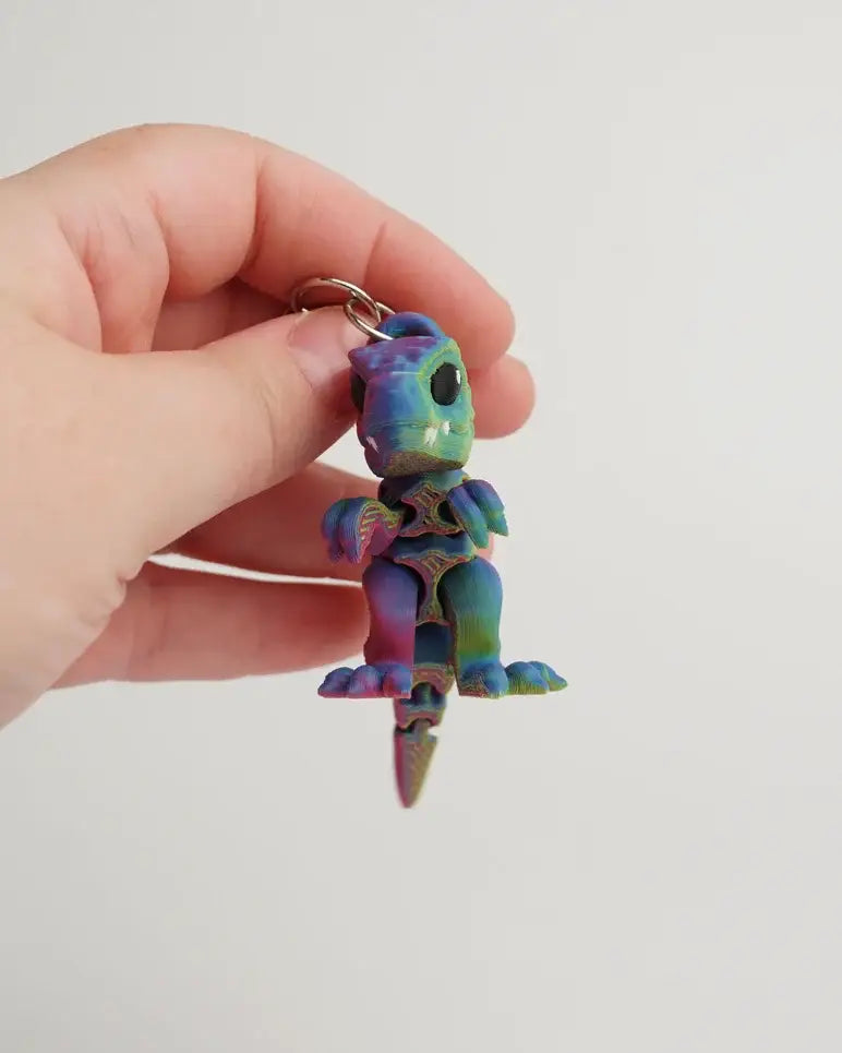 BABY T-REX Antistress Nøglering dinosaur fidget