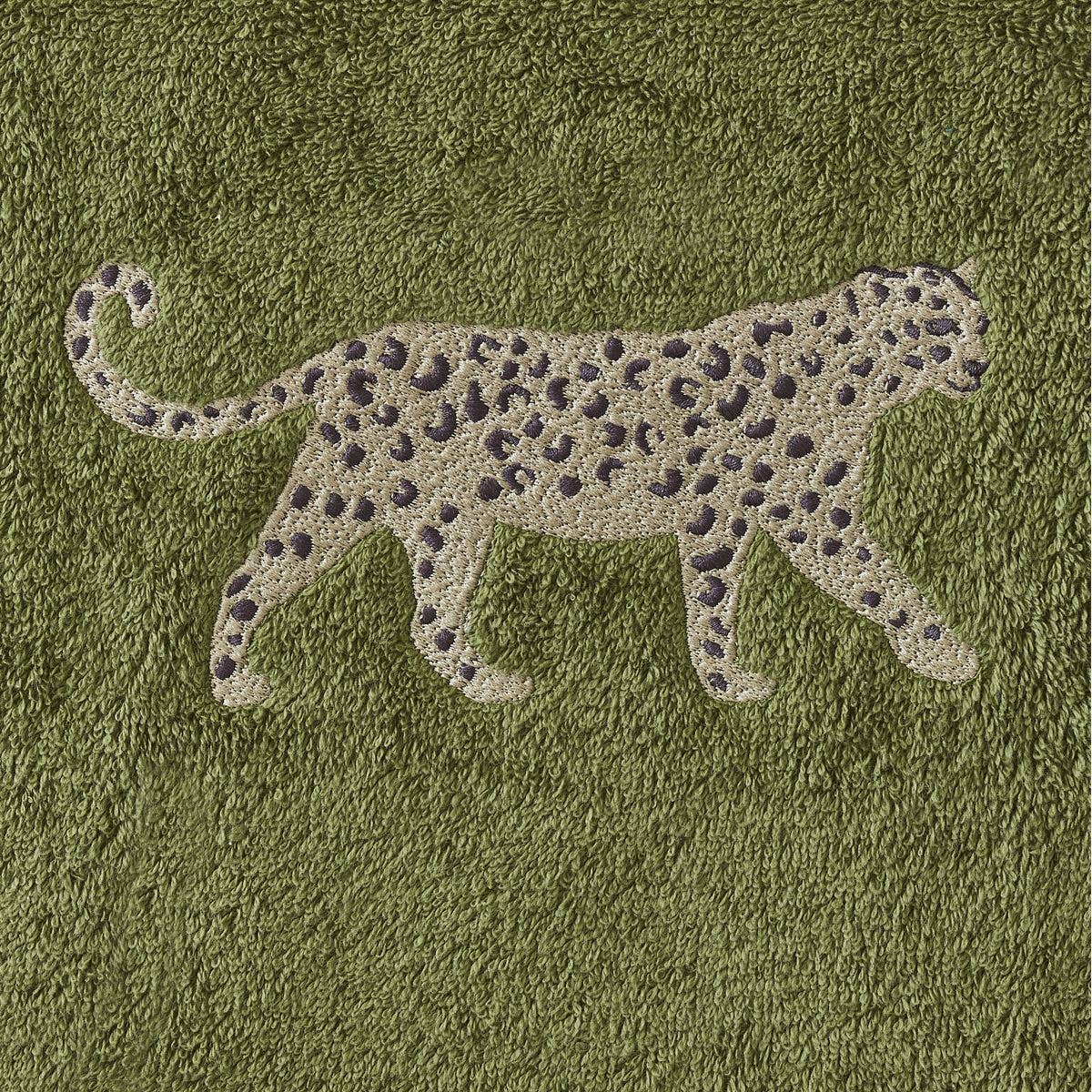 Badeværelsestekstil leopard