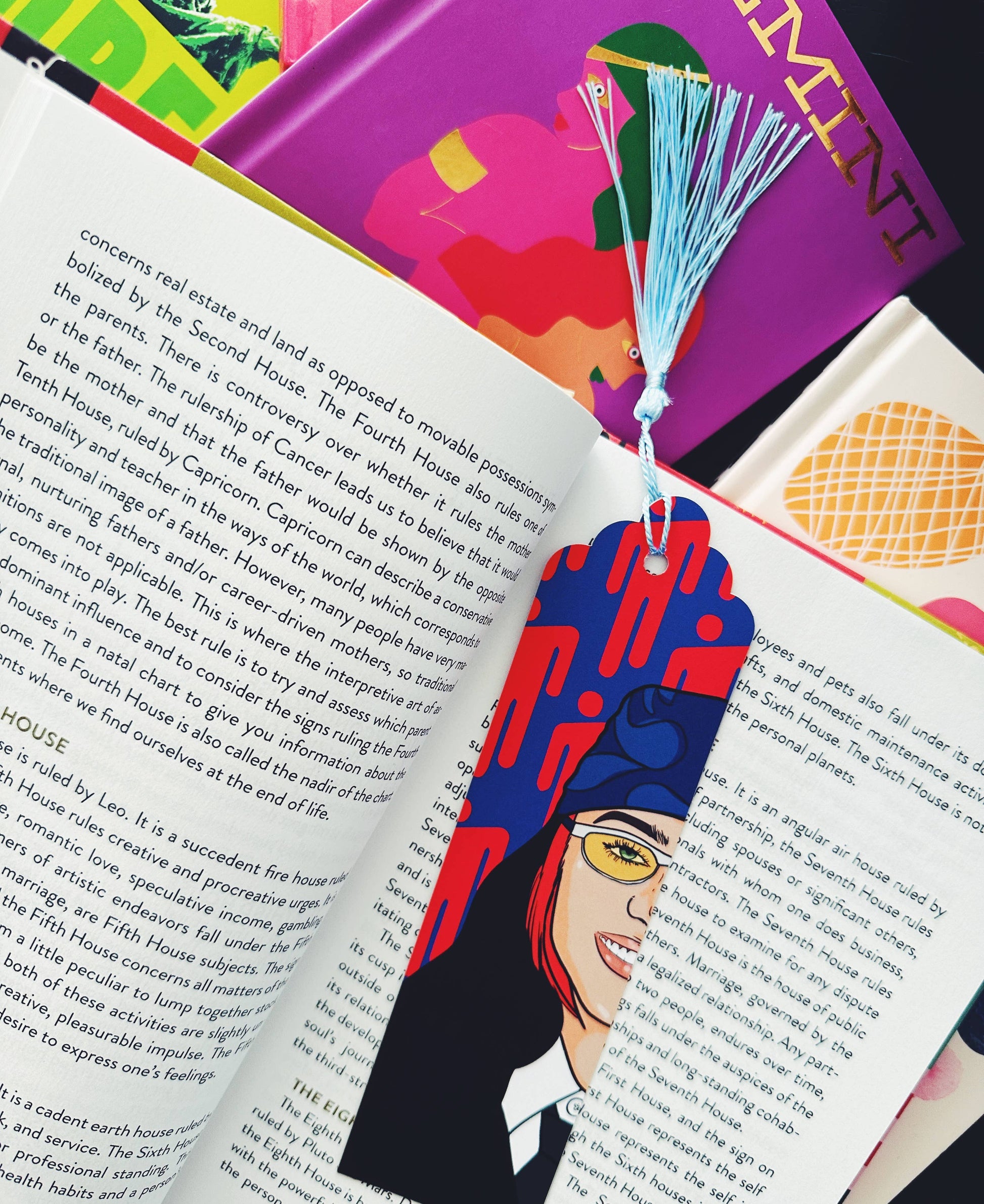 Billie Eilish inspireret bogmærke