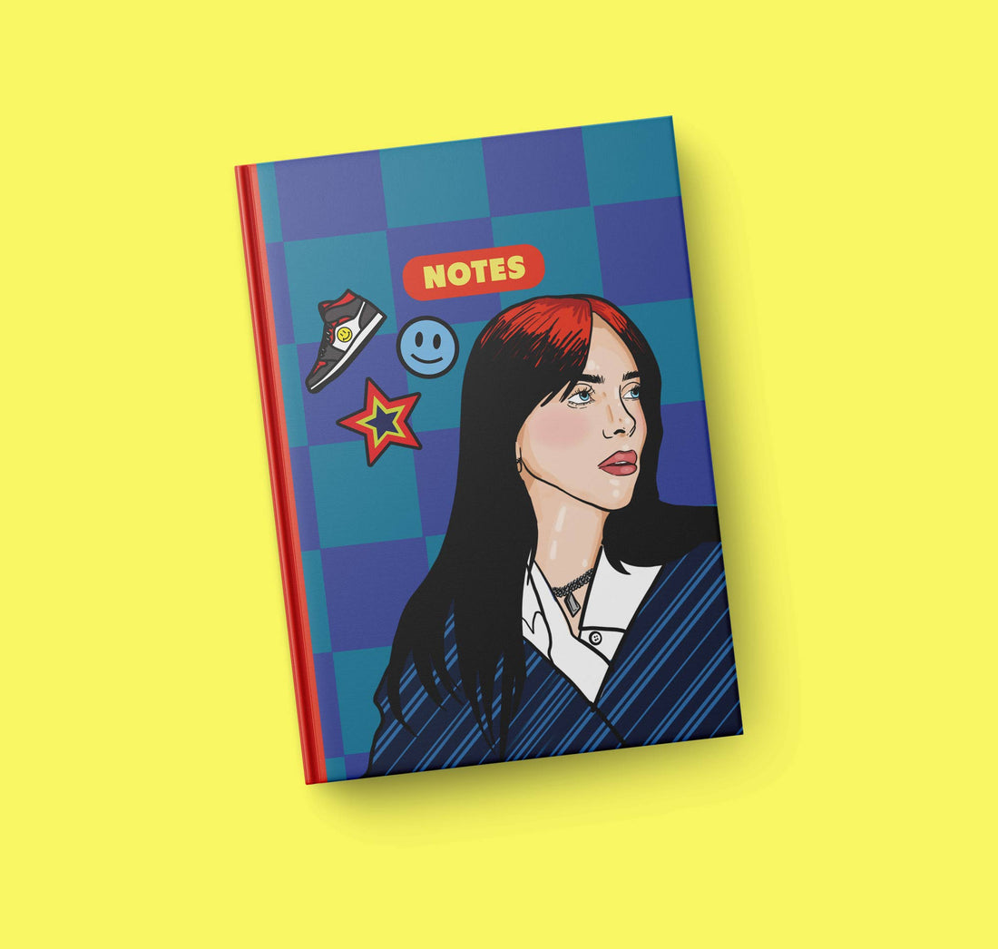 Billie Hard And Soft notesbog A5 fra Studio Soph