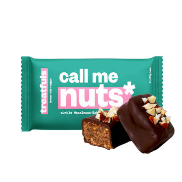 CALL ME NUTS Økologisk Mørk Chokolade med Hasselnødder, cashew og mandler, vegansk og glutenfri