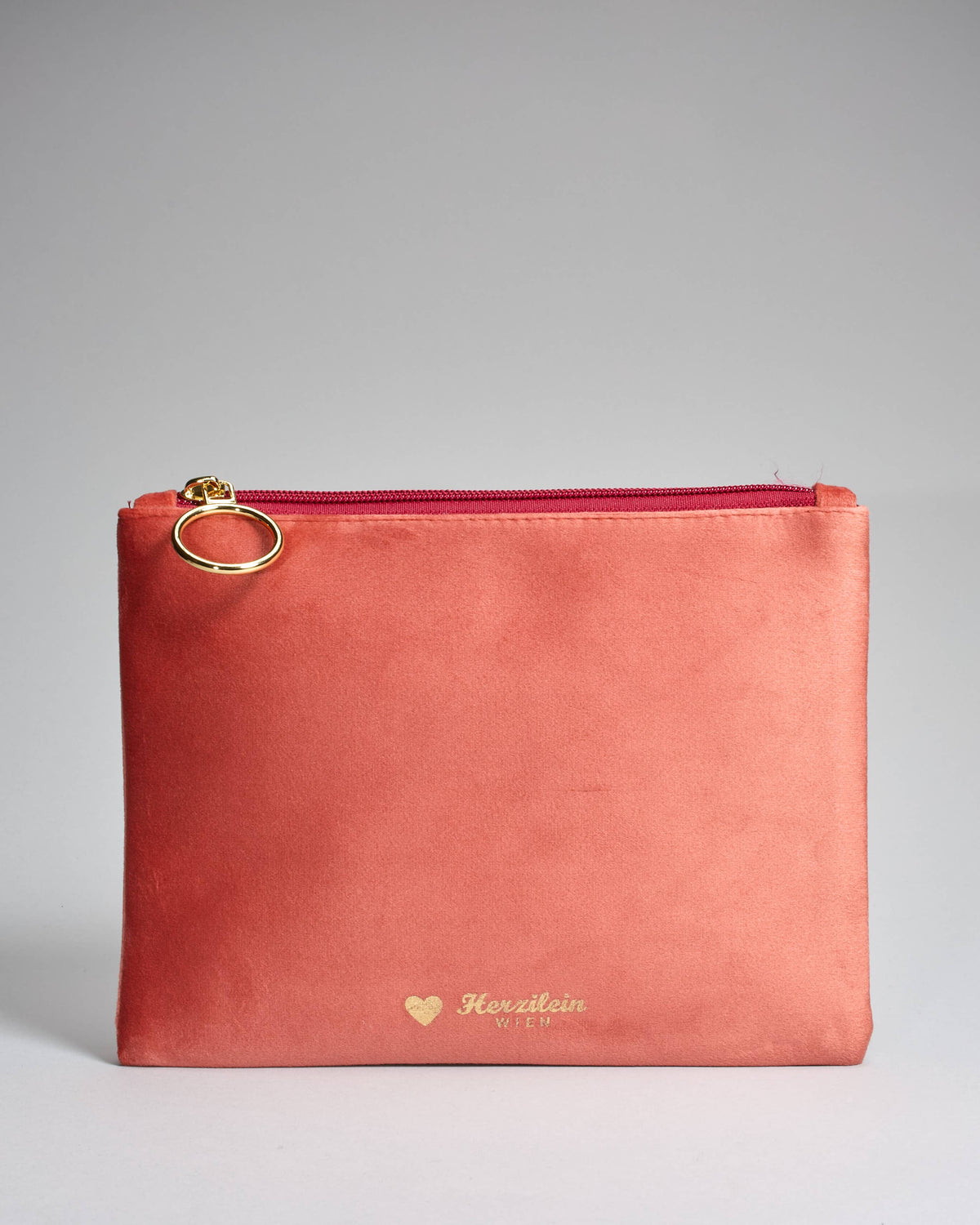 CHA CHA CHA Fersken Velour Makeuptaske