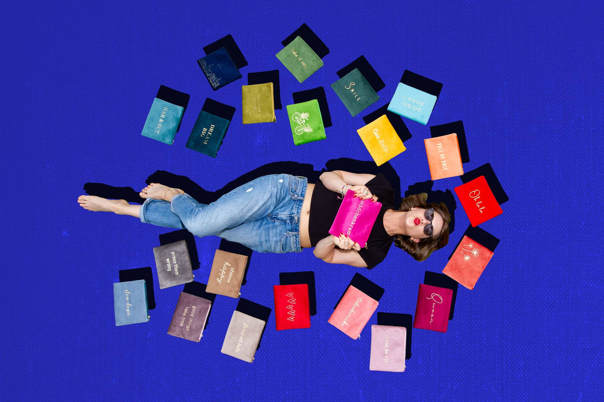 CHA CHA CHA Velour Makeuptaske
