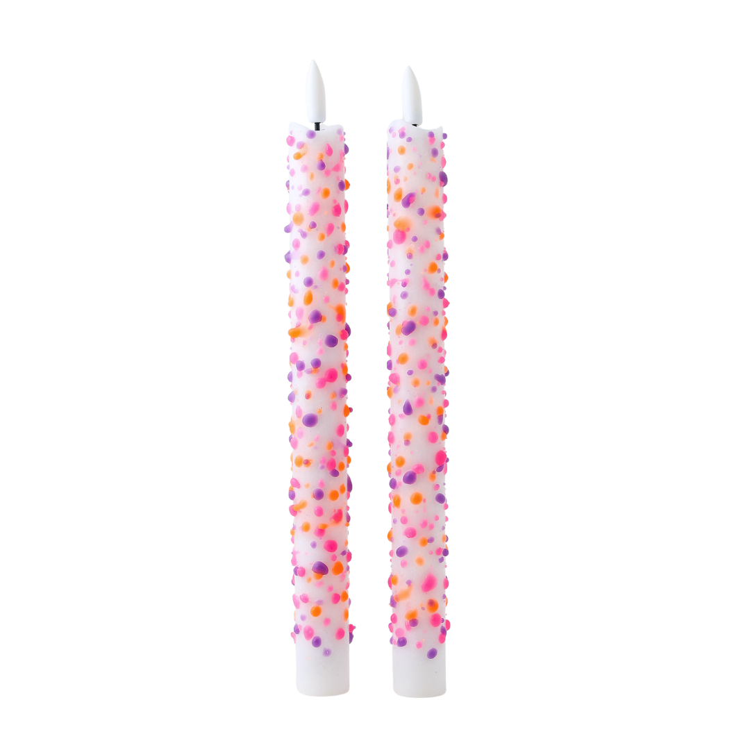 CONFETTI LED Stearinlys