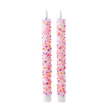 CONFETTI LED Stearinlys