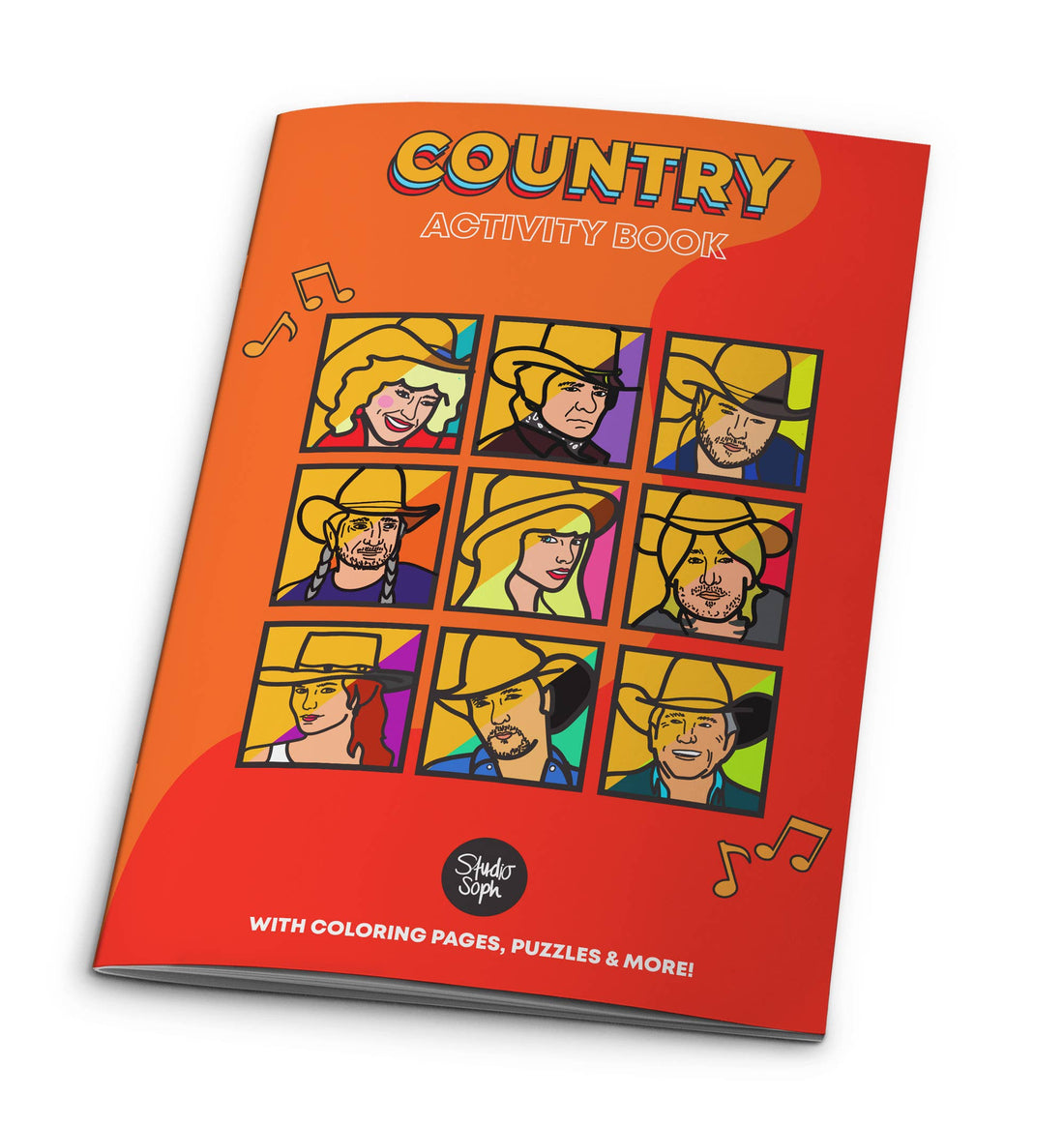 COUNTRY Aktivitets- og Malebog A5