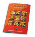 COUNTRY Aktivitets- og Malebog A5