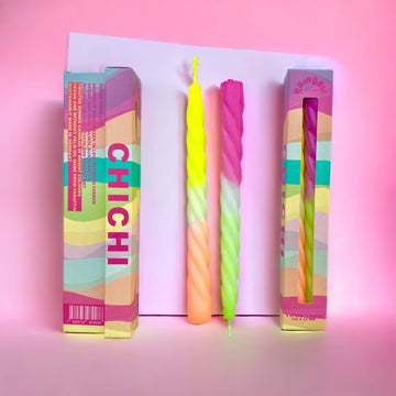 Chi Chi snoede stearinlys