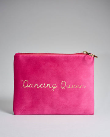 DANCING QUEEN Velour Makeuptaske