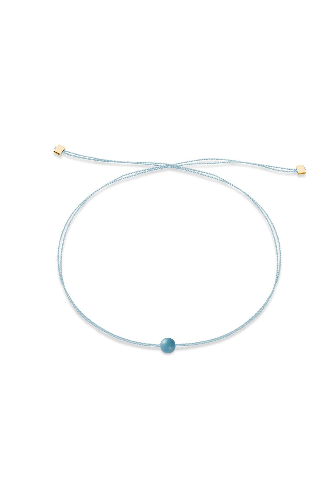 DECEMBER ØNSKEARMBÅND med turkis fra Jukserei