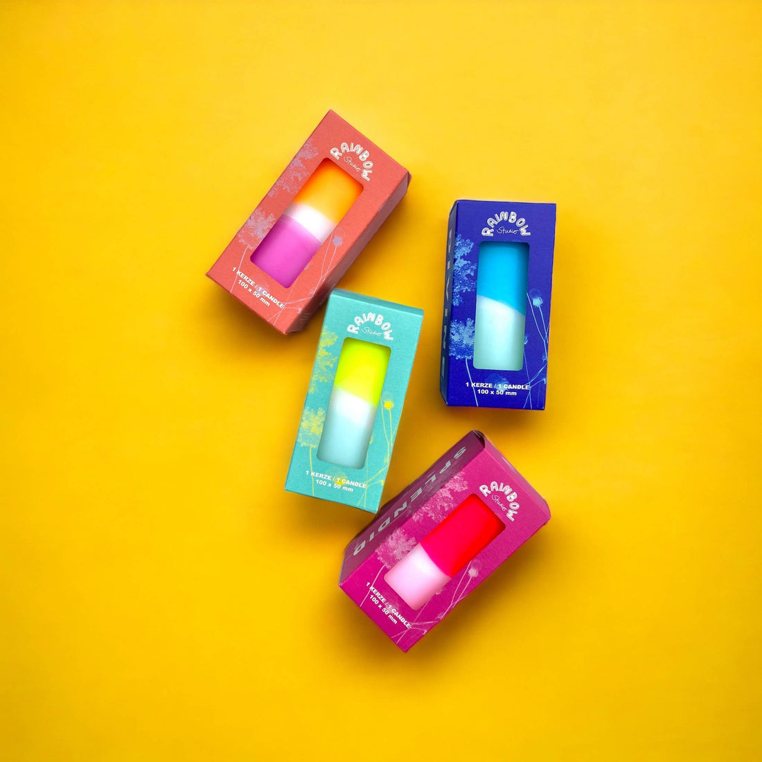 Divine blåt bloklys