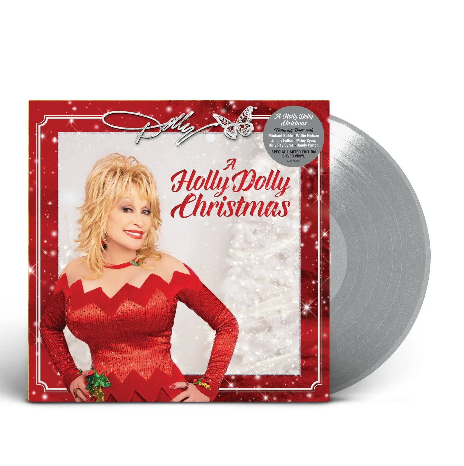 Dolly Parton - A Holly Dolly Christmas LP Limited Edition Silver 2020
