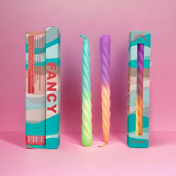 FANCY snoede pastel stearinlys