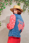 FIERCE VIBES Denim Jakke - Str. M og L