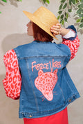 FIERCE VIBES Denimjakke - Str. M og L