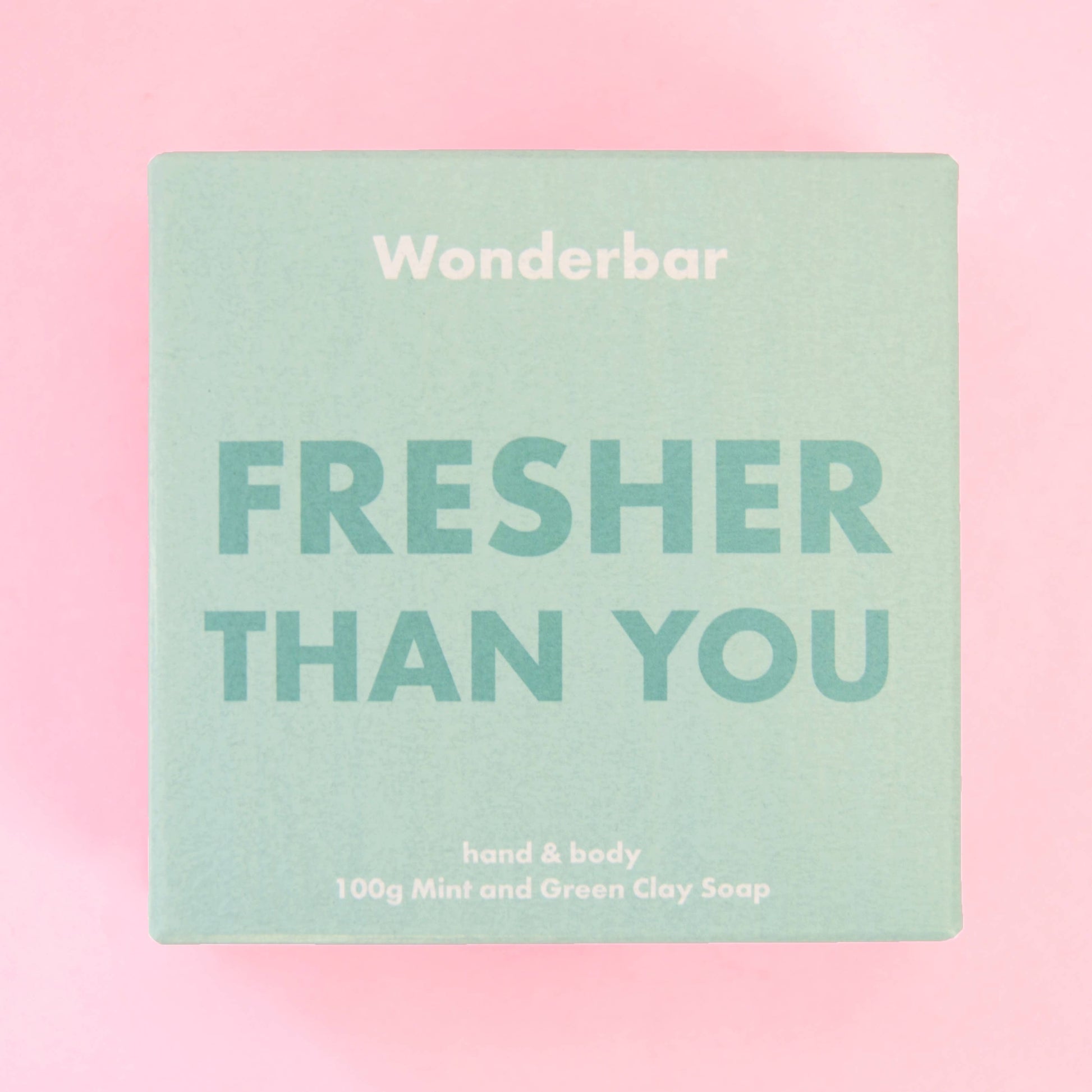 FRESHER THAN YOU sæbebar
