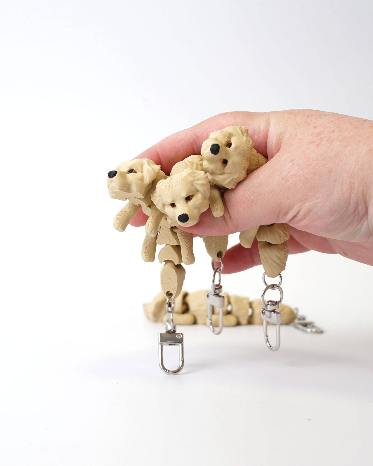 GOLDEN RETRIEVER Antistress Nøglering