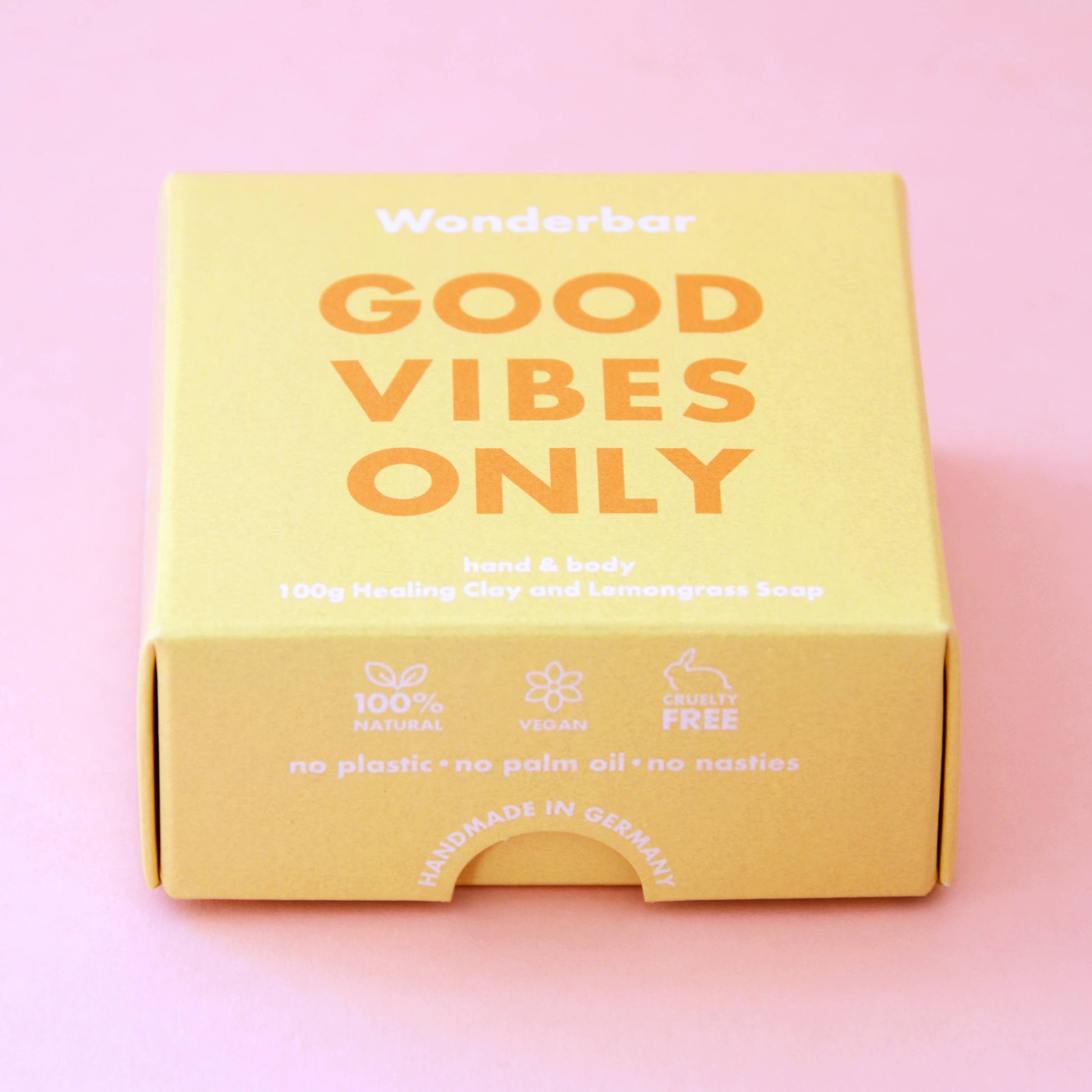 GOOD VIBES ONLY sæbebar