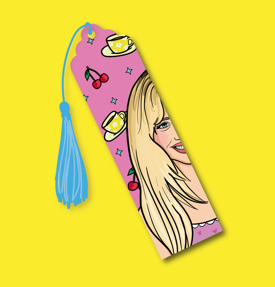 Gave til bogelsker Sabrina fan