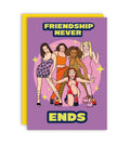 Girl power greeting card til veninde