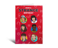 HAVE A STRANGE BIRTHDAY Stranger Things Rødt Fødselsdagskort med konvolut