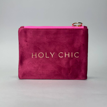 HOLY CHIC Rød Makeup Taske
