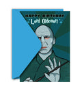 Happy Birthday Lord Oldemort birthday card