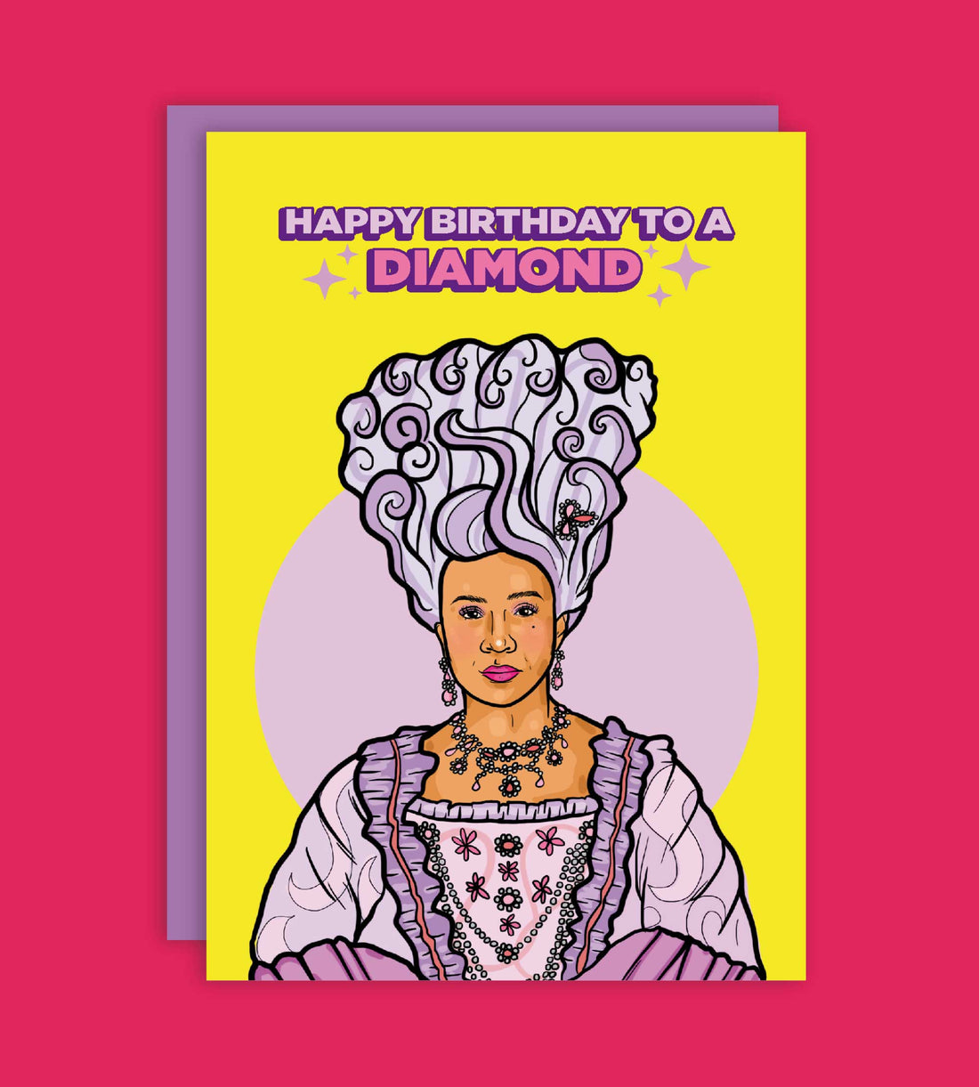 Happy Birthday To A Diamond kort til hende