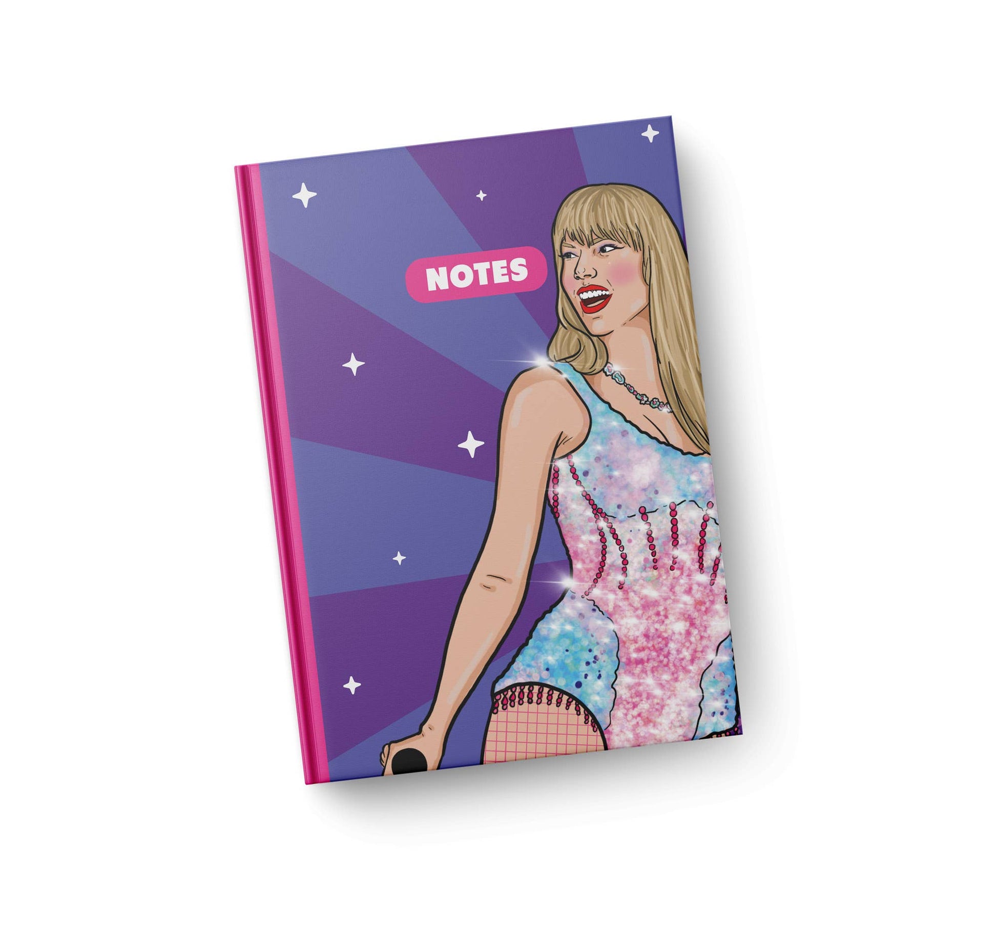 Hardcover notebook inspireret af Taylor Swift