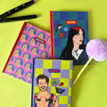 Hardcover notebook med 64 linjerede sider