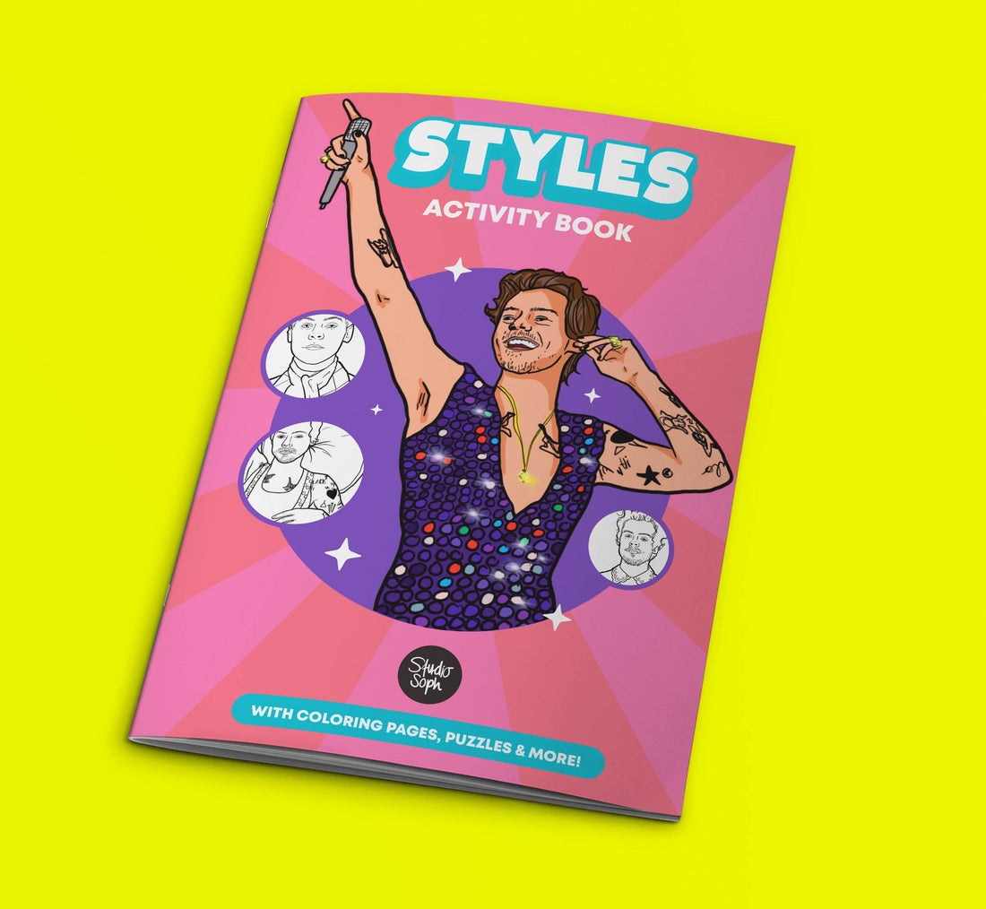 Harry Styles aktivitetsbog A4