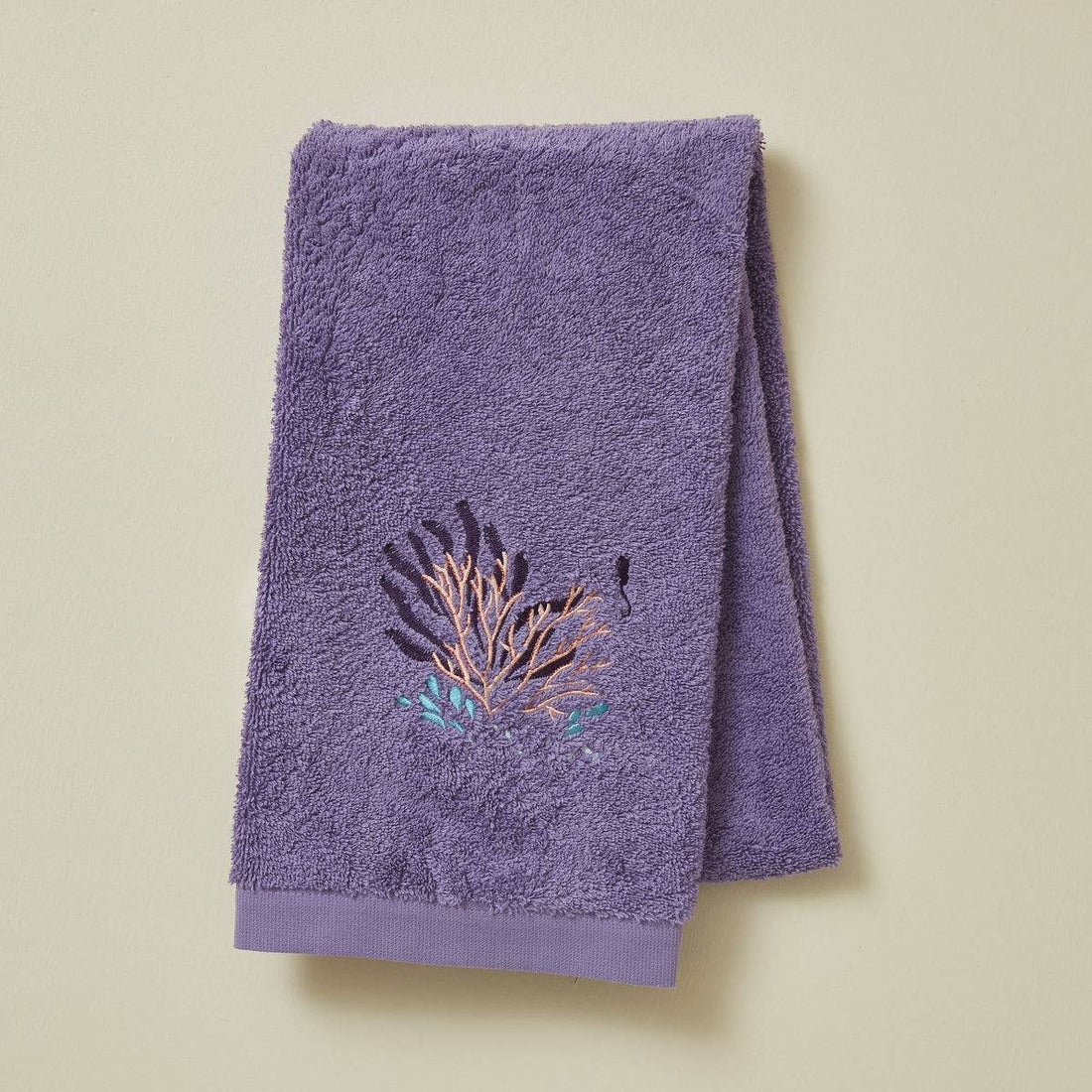 Havet lilla håndklæde 50x100