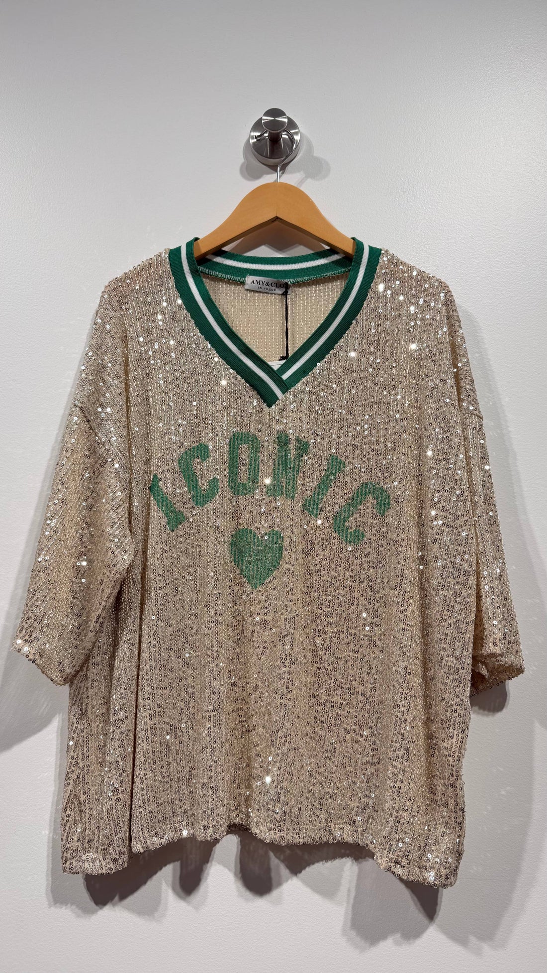 ICONIC SØLV Paliet Top