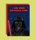 I Am Your Birthday Card fødselsdagskort til Star Wars fans