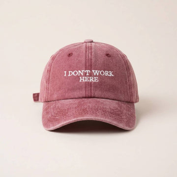 I DON'T WORK HERE Pink Kasket