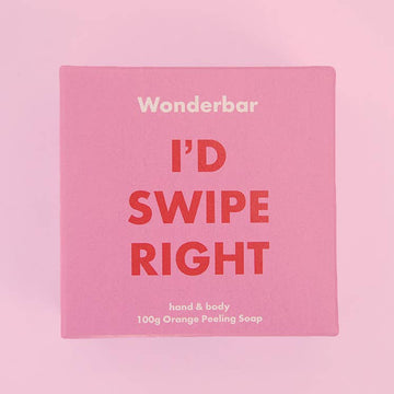 I'D SWIPE RIGHT eksfolierende sæbebar