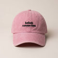 KEBAB CONNECTION Pink Broderet Kasket