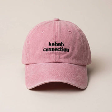 KEBAB CONNECTION Pink Broderet Kasket