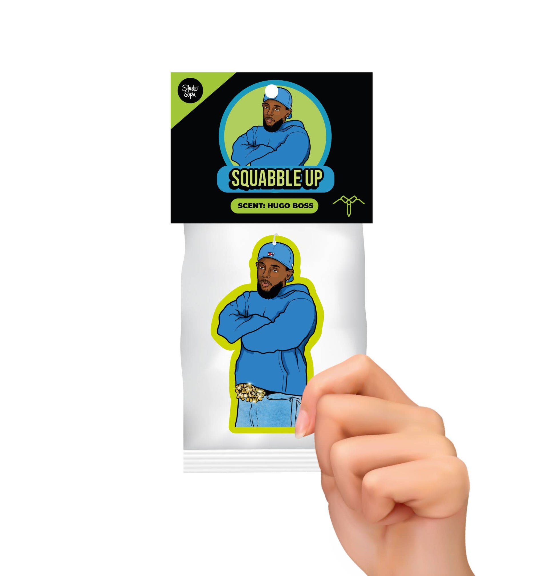 Kendrick inspireret duftfrisker i bil