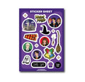 MAGICAL WIZARDS Harry Potter A5 Klistermærkeark, produktfoto 3